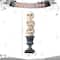 Glitzhome® 18"H Halloween Resin Stacked Skull Table Decor